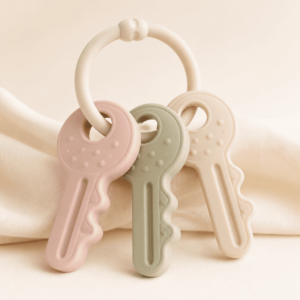 Silicone Teether Keys